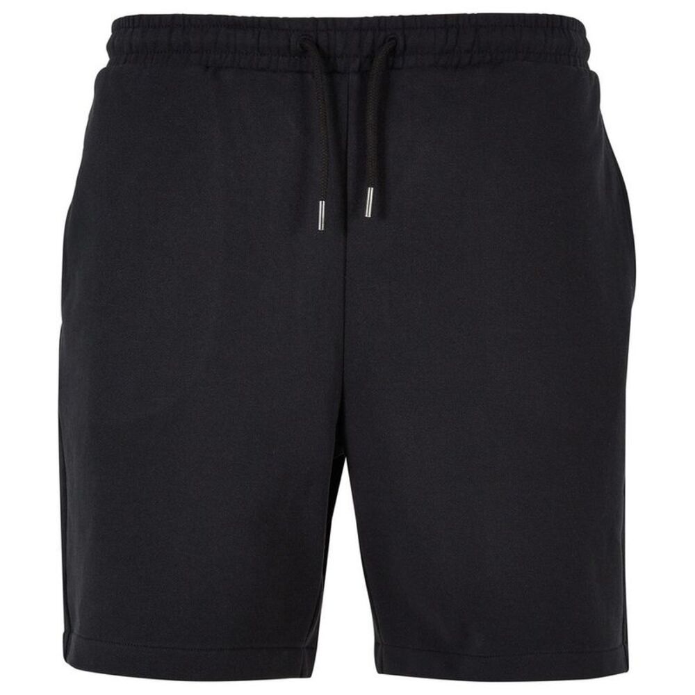 Build Your Brand Mens Ultra Heavy Sweat Shorts / Black